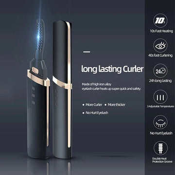 Electric Heated Eyelash Curler Pen