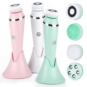 4-in-1 Facial Cleansing Brush